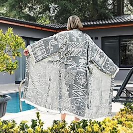 Müslin Kimono %100 Pamuk Jakarlı
